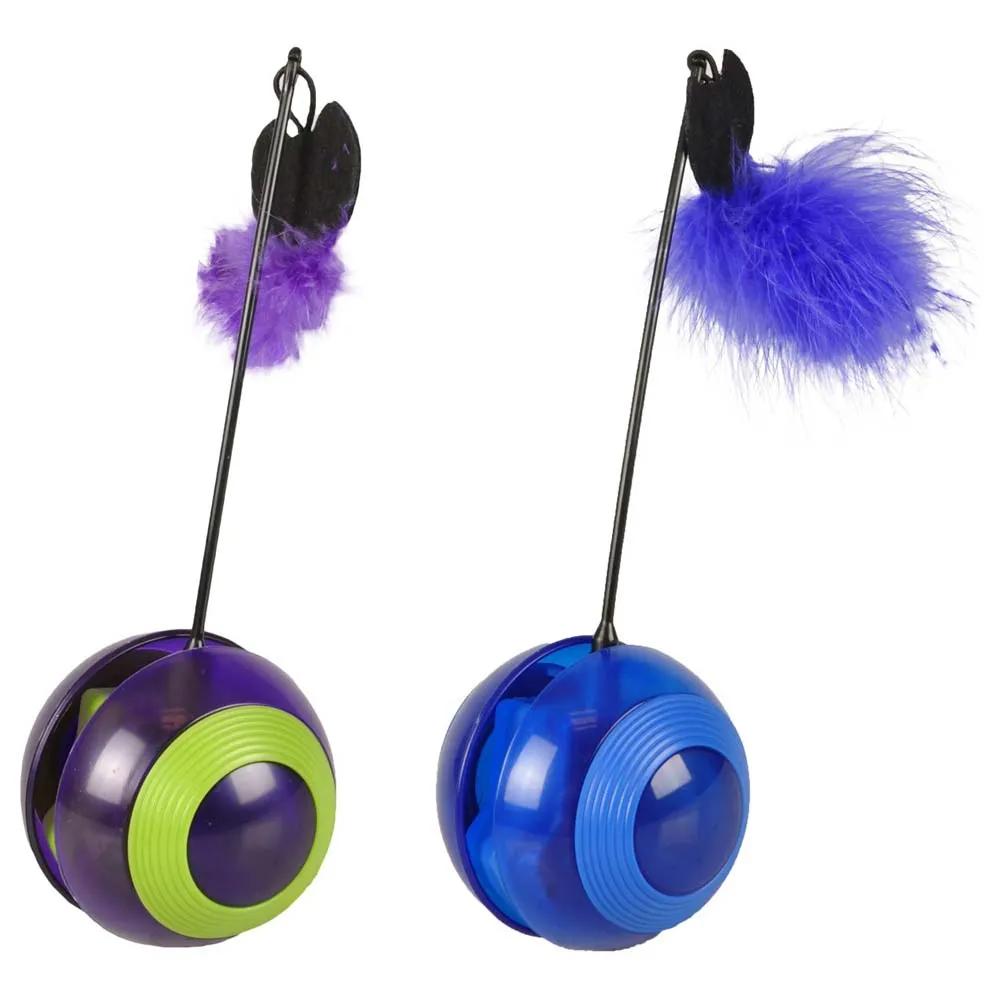 flamingo interactive cat toy tumbler with sound assorted