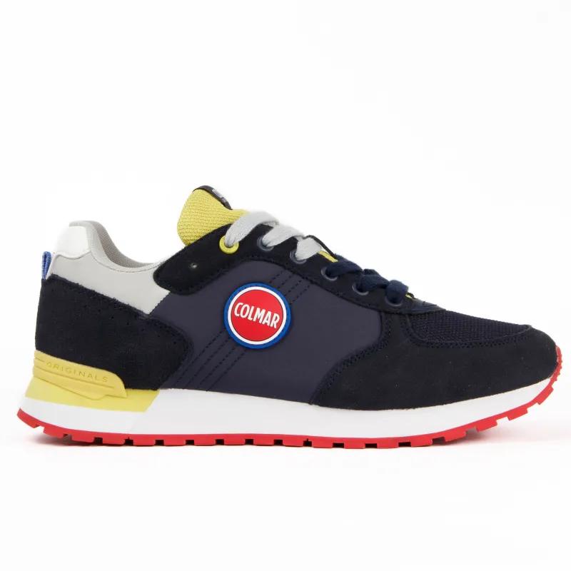 colmar sneakers travis colors navy/lime 47