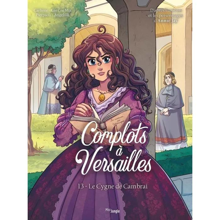 carbone bande dessinée jeunesse complots à versailles tome 13 55 pages
