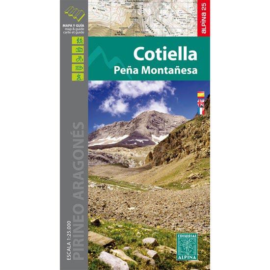 cotiella topographic map pena montanesa 1:25000