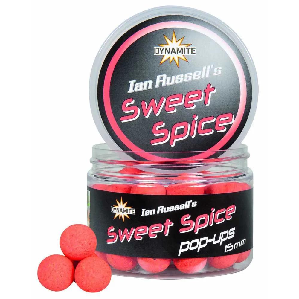 dynamite baits fishing bait ir sweet spice pop ups 15mm