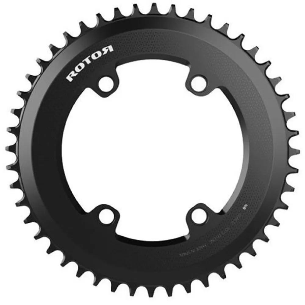 rotor chainring 1x 4b 110 bcd silver 42t