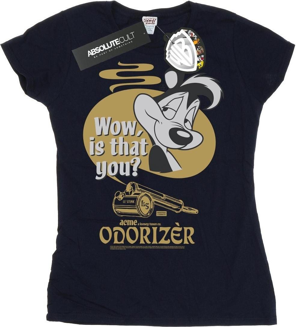 looney tunes t-shirt odorizer pepe le pew cotton