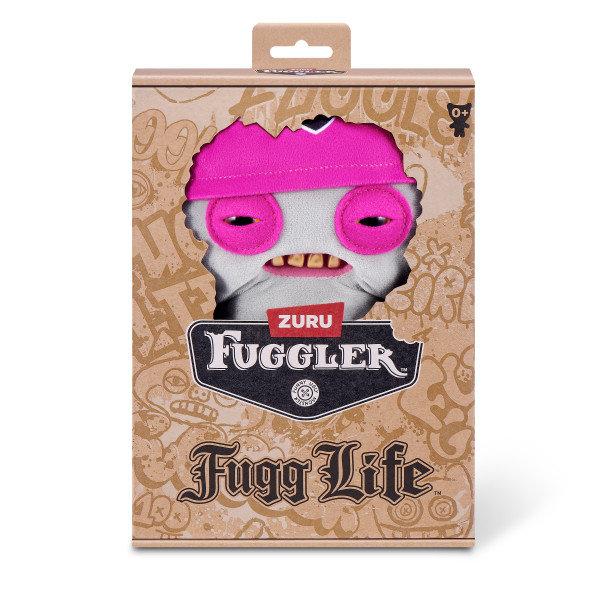 fuggler soft toy fugg life squidge grey 22cm