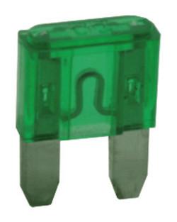 fusible mini fuse 30amp green 11x17mm