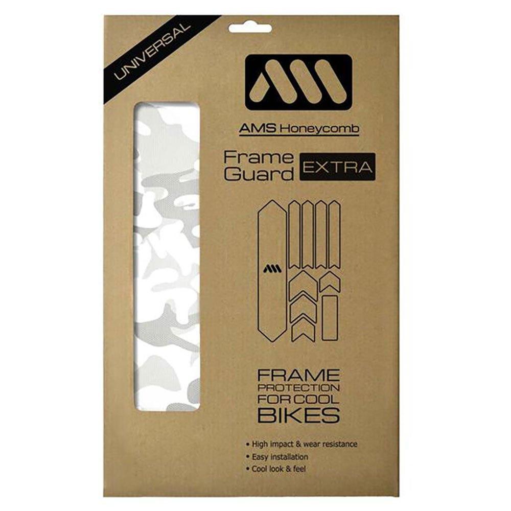 all mountain style frame protection kit extra 10 pieces white