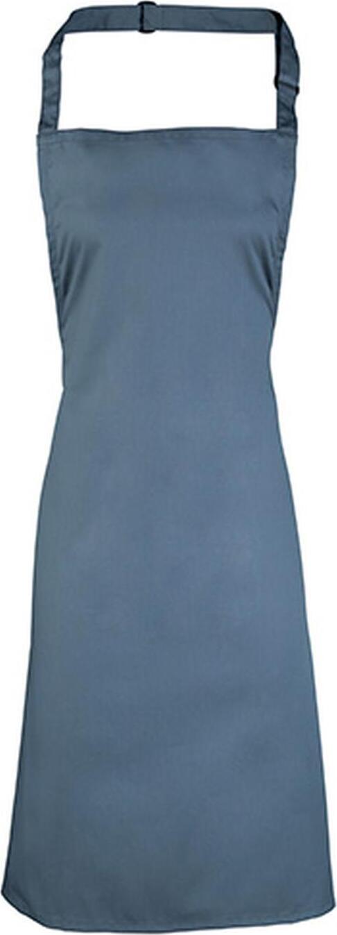 premier bib apron colours collection steel 72x86cm