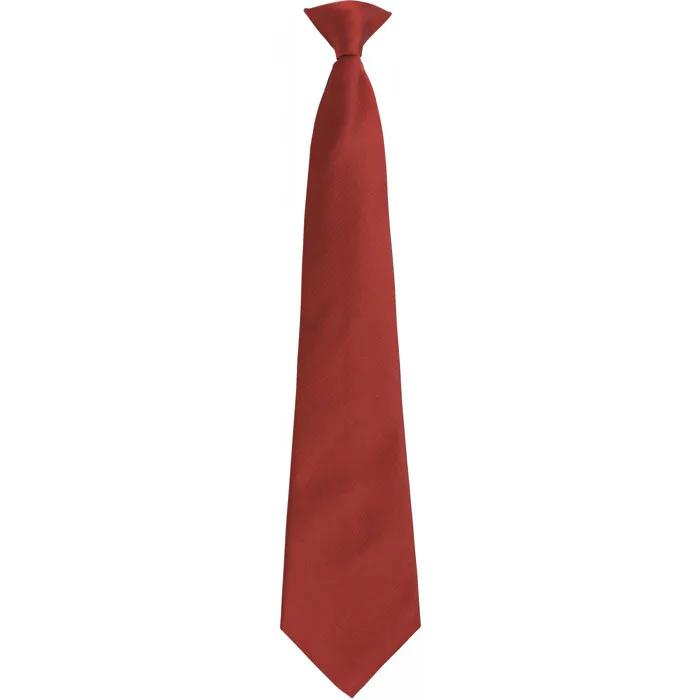 premier clip-on tie burgundy one size
