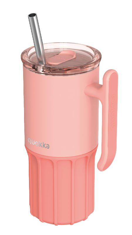 quokka thermal mug umi peachy pink 720ml