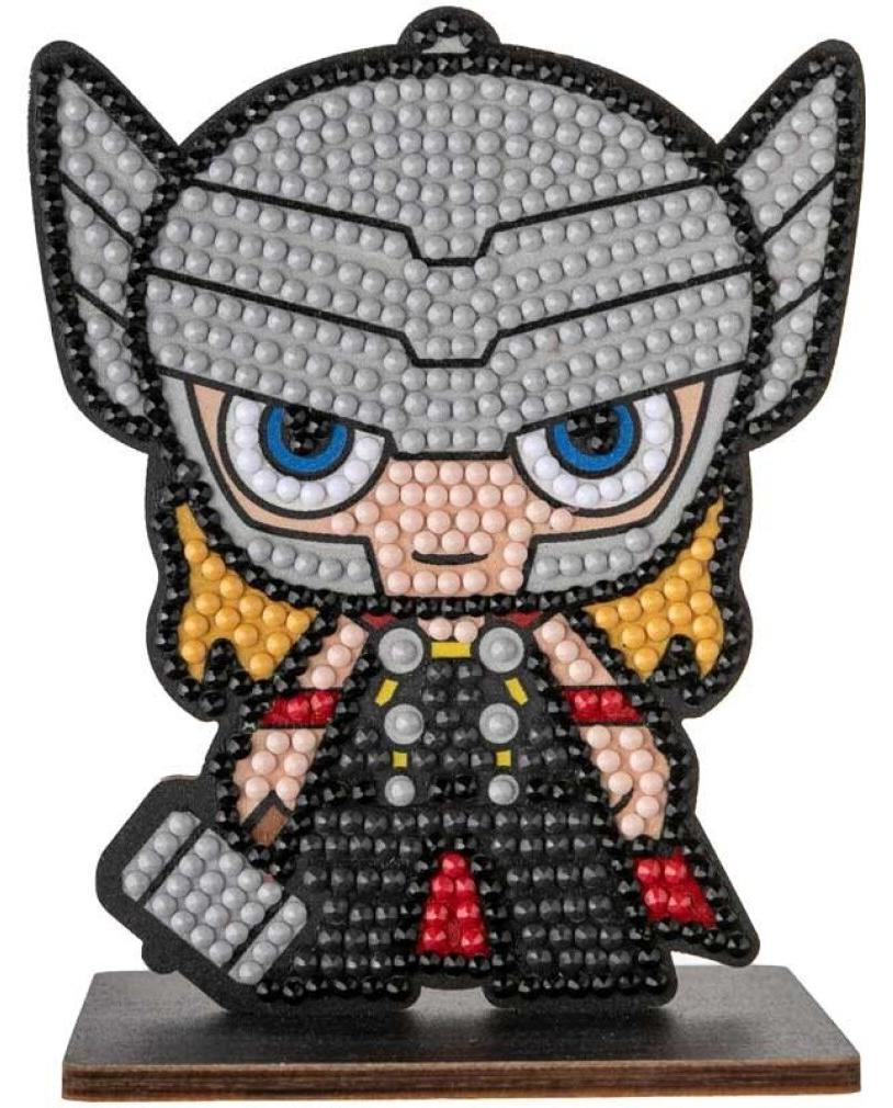 kristallkunst diamond painting kit thor