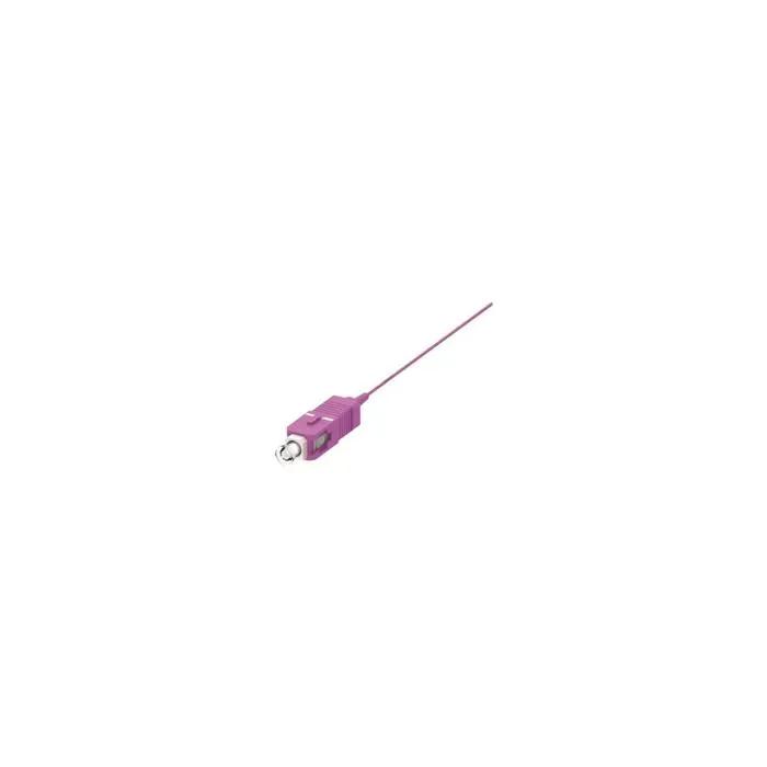 wp fiber optic pigtail 50/125 om4 sc 2m violet