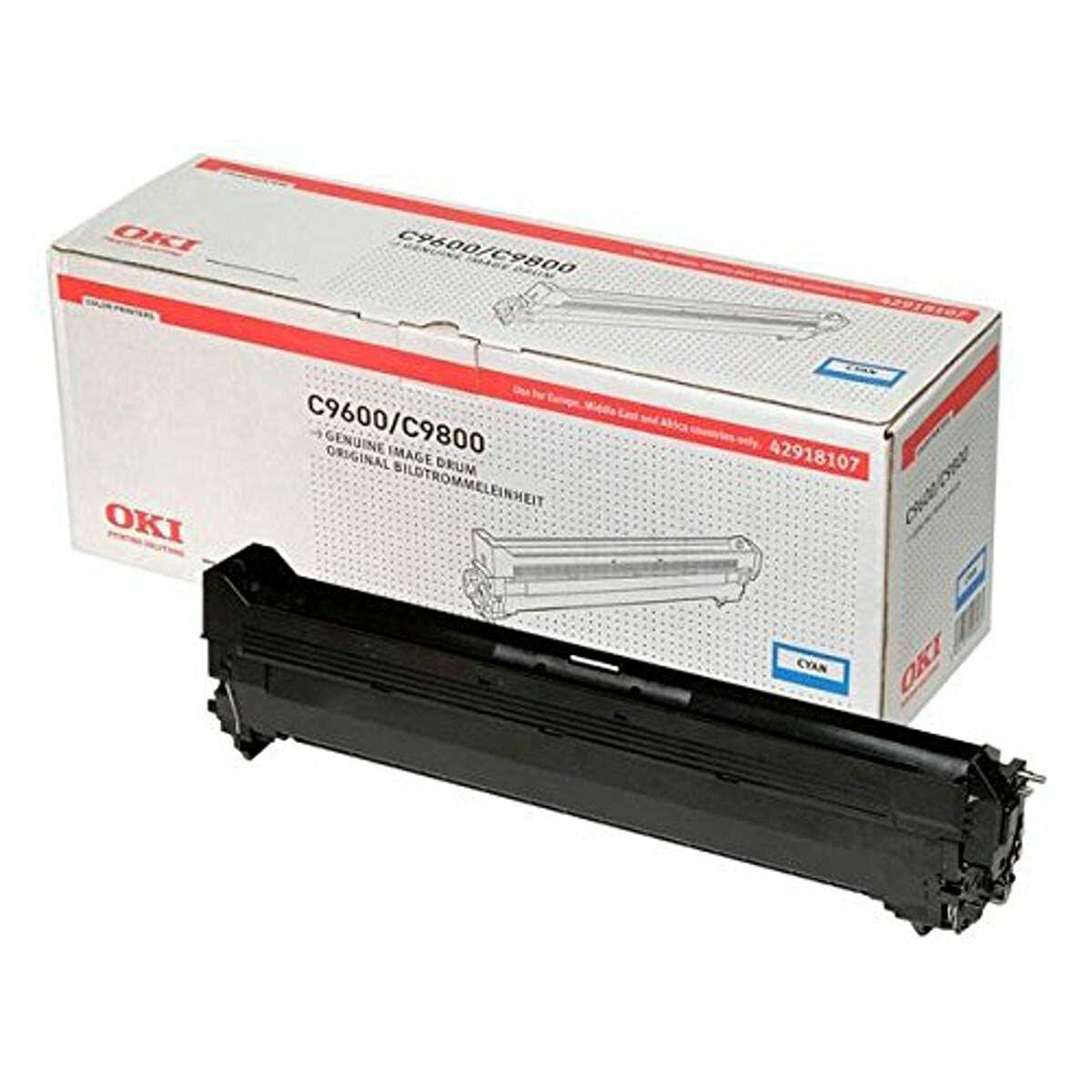 oki printer drum cyan 42918107 30000 pages