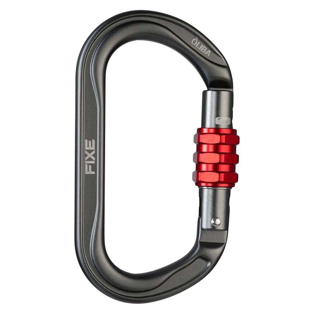 fixe carabiner oliba screw lock 115mm