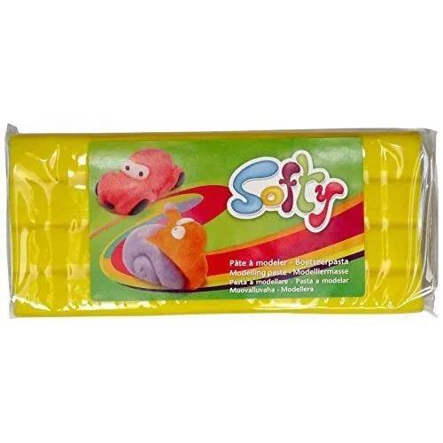 avenue mandarine modeling clay softy yellow 0.5 kg