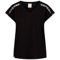 trespass t-shirt willa v-neck lace detail