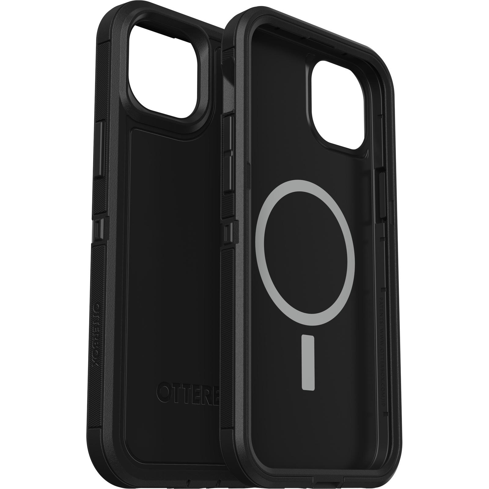 otterbox phone case defender xt iphone 14 plus clear/black