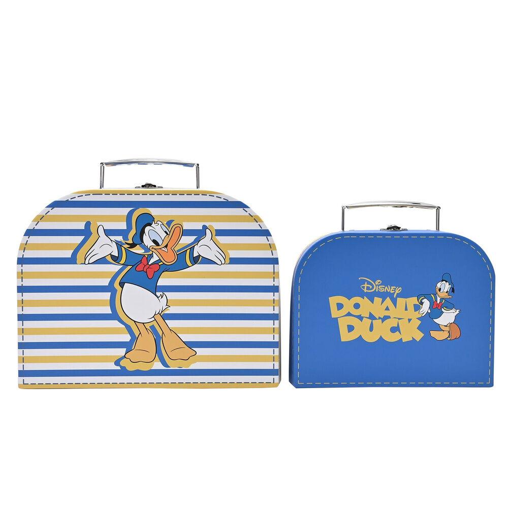 disney storage boxes donald duck set of 2