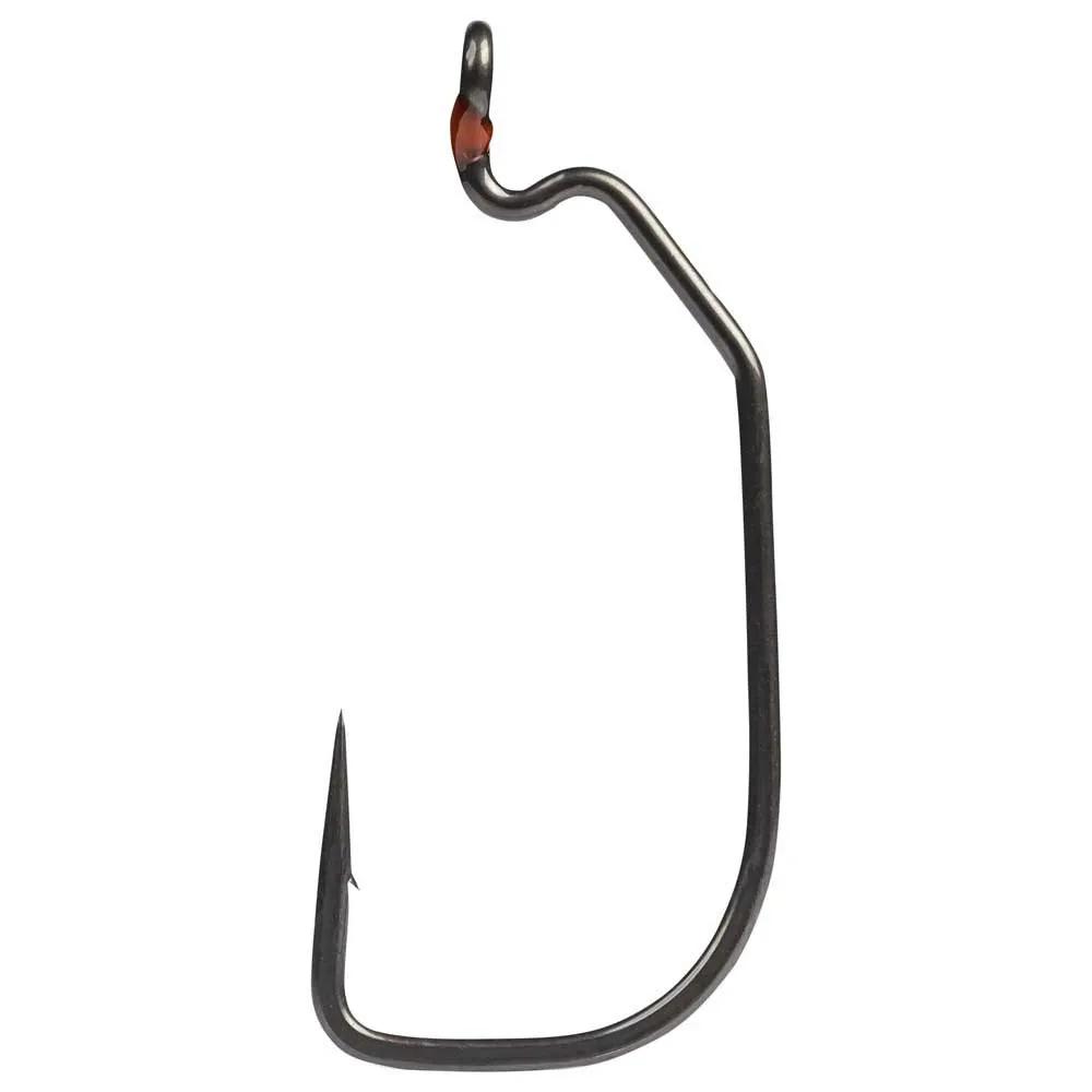 mustad fishing hook assault heavy wide gap 3/0 5 pack