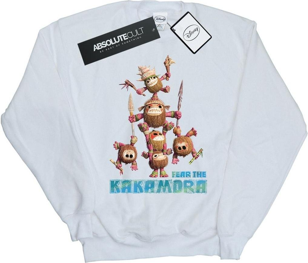 disney sweatshirt fear the kakamora white m