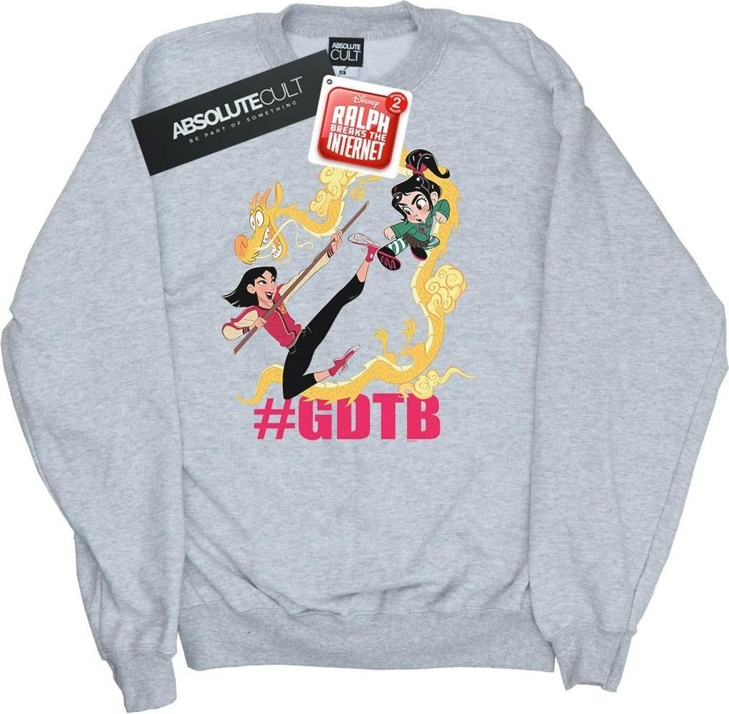 disney sweatshirt wreck it ralph grey l