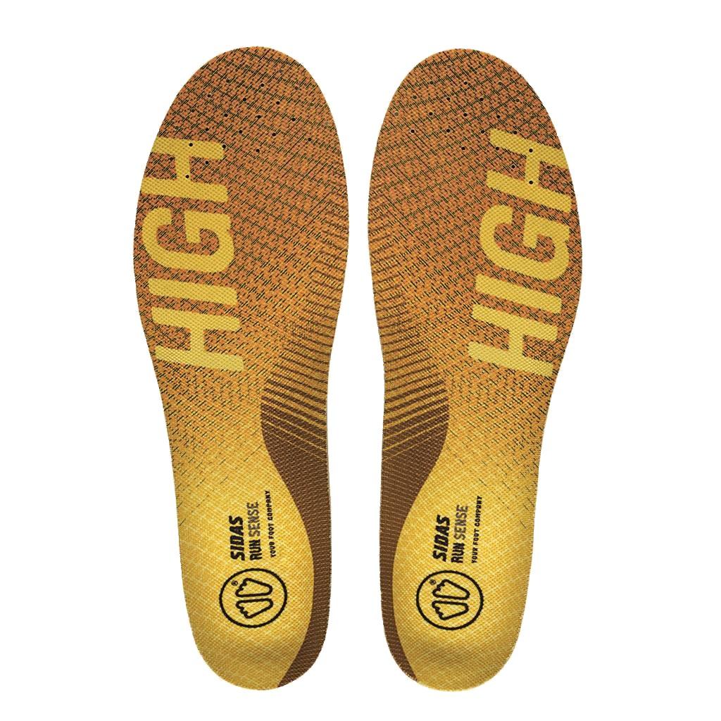 sidas insoles 3 feet run sense high yellow