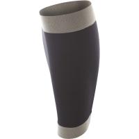 spiro compression calf sleeves 2 pack black/grey