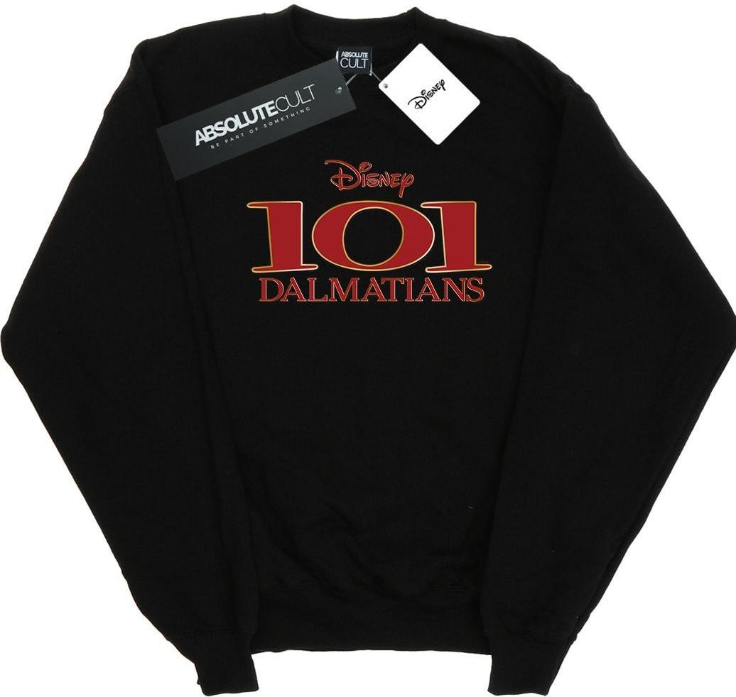 disney sweatshirt 101 dalmatians logo black xl