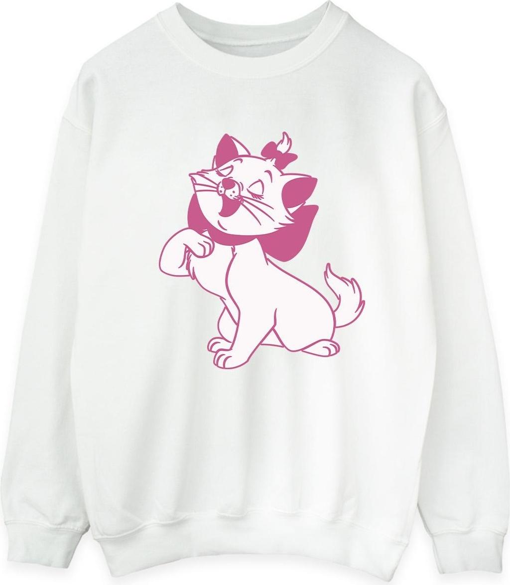 disney sweatshirt the aristocats white l