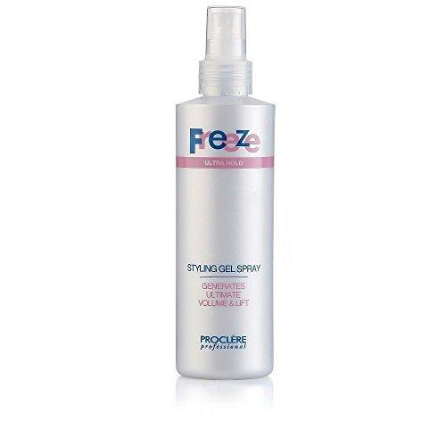 proclere hairspray freeze gel spray 250ml