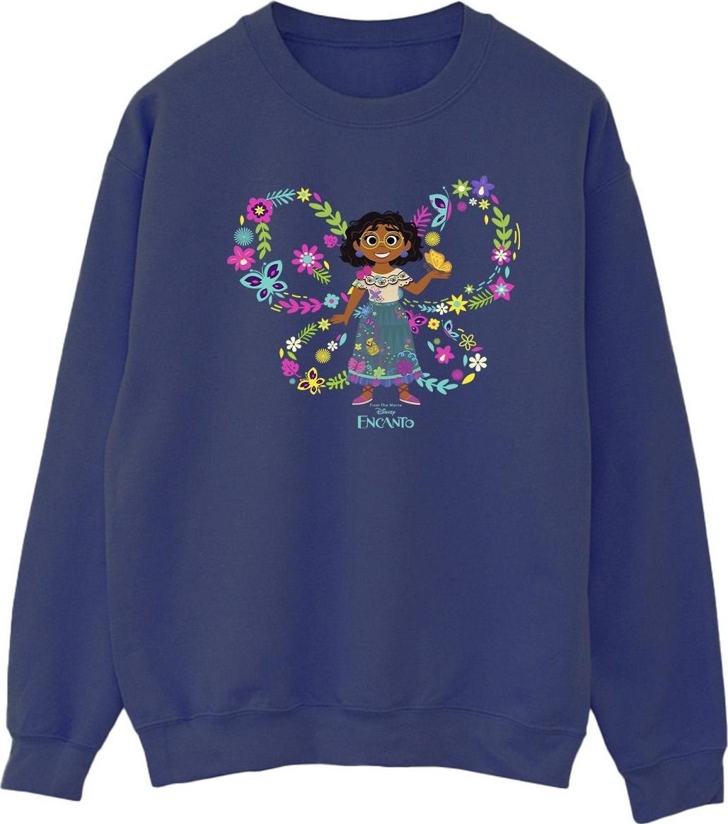 disney sweatshirt encanto printed navy blue m