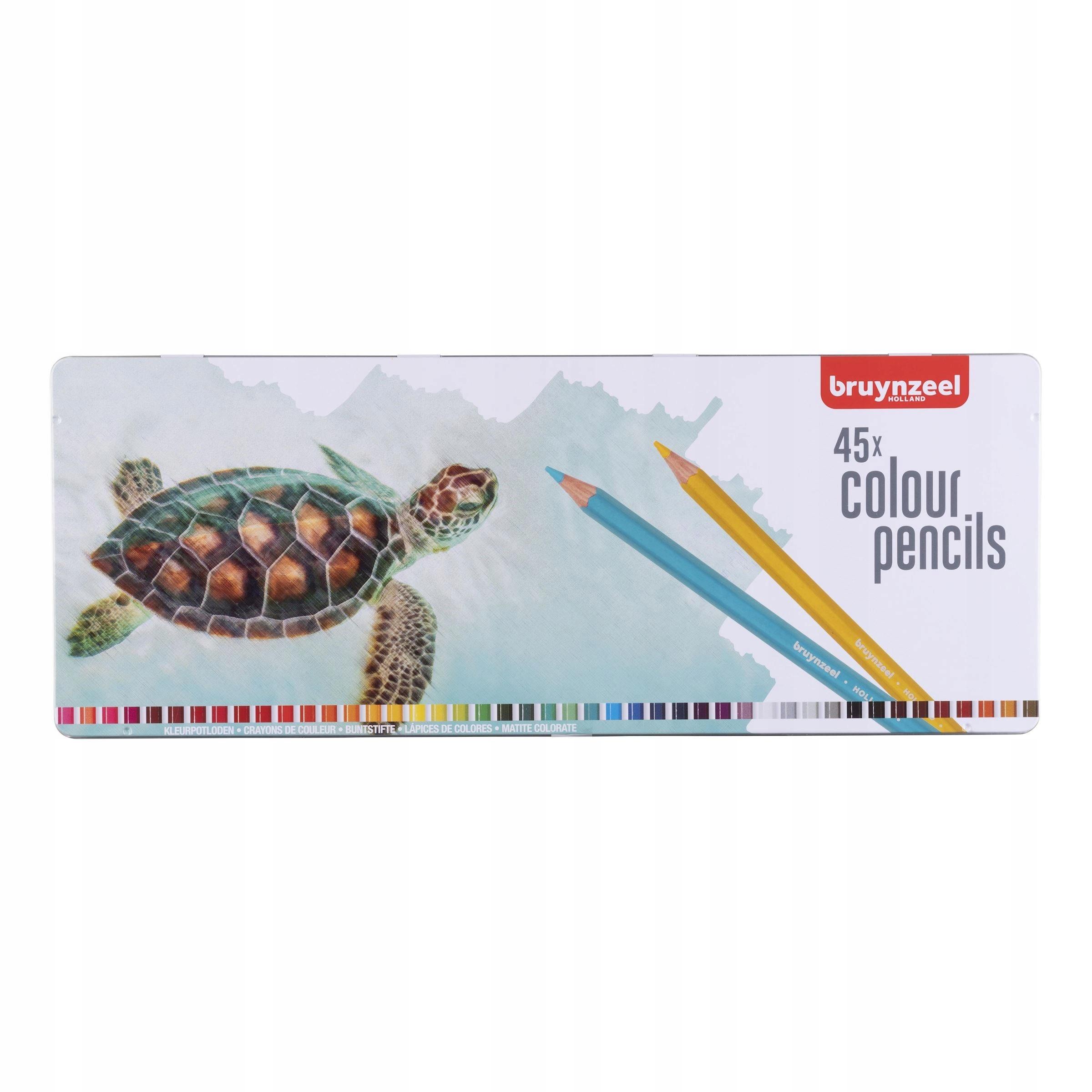 bruynzeel colored pencils tortuga 45 pack