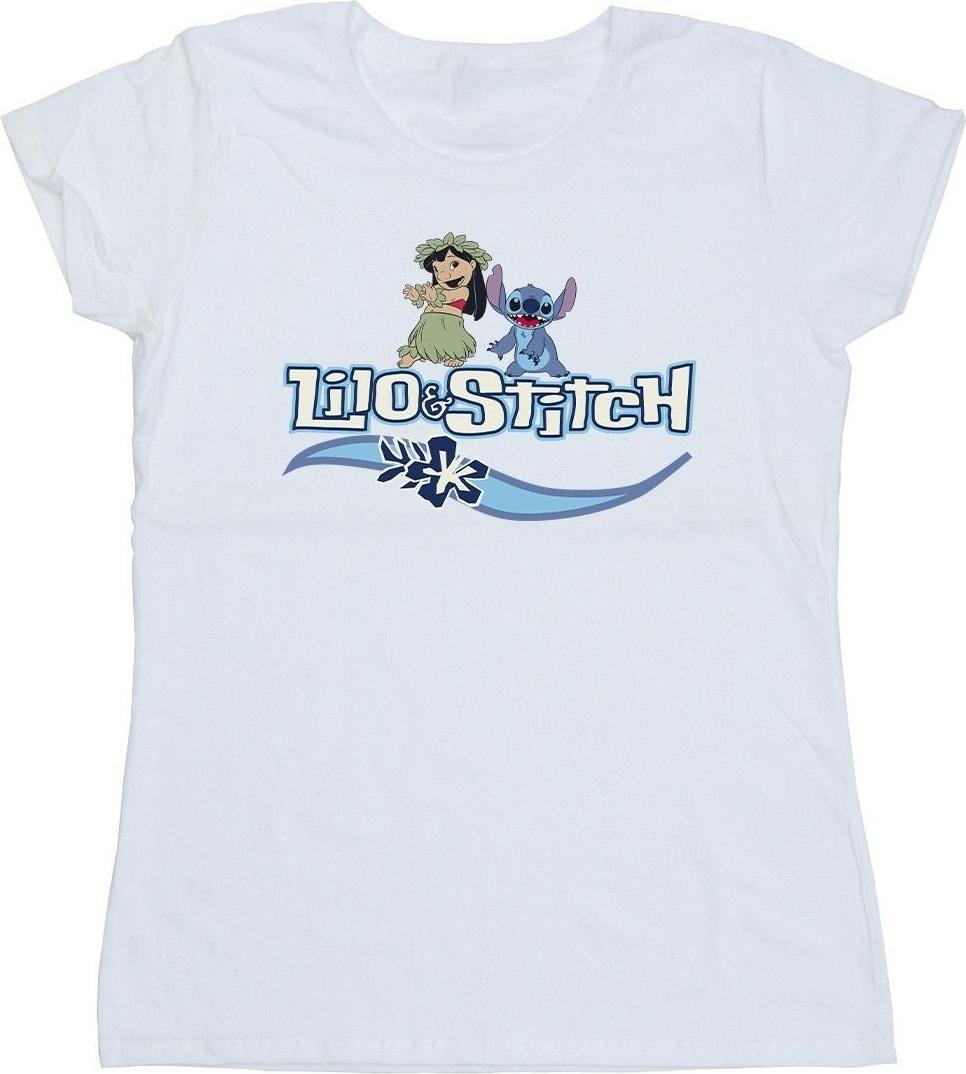 disney t-shirt lilo and stitch printed black xl