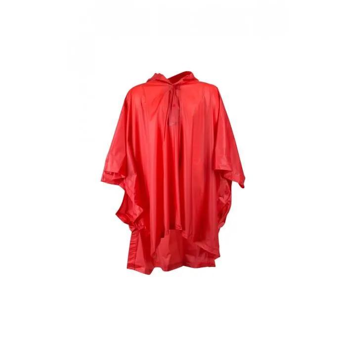 splashmacs poncho kids red one size