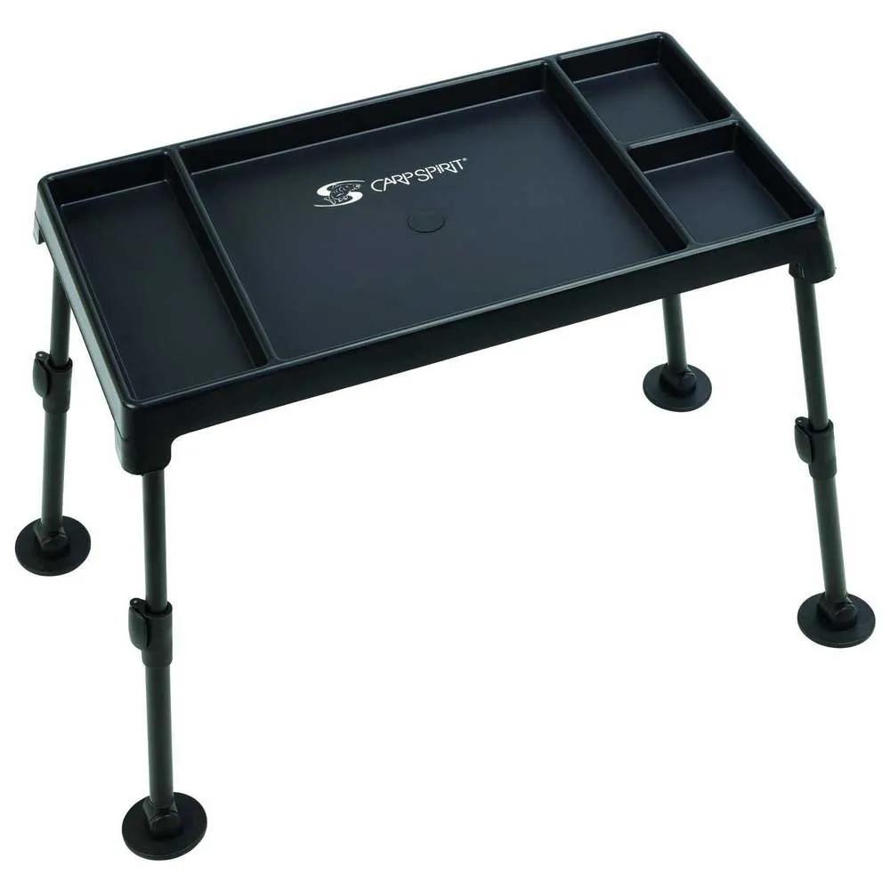 carp spirit camping table bivvy 54x29x19-39cm
