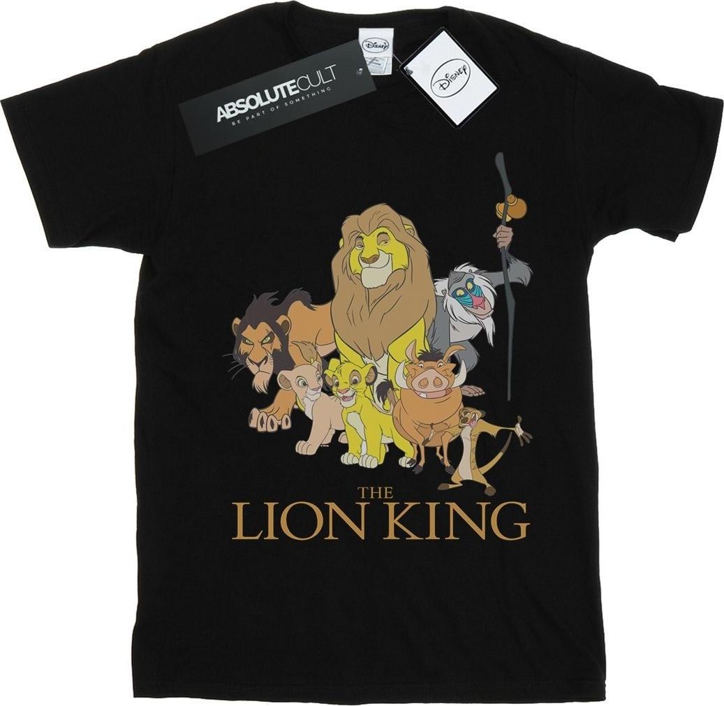 disney t-shirt the lion king boyfriend black l