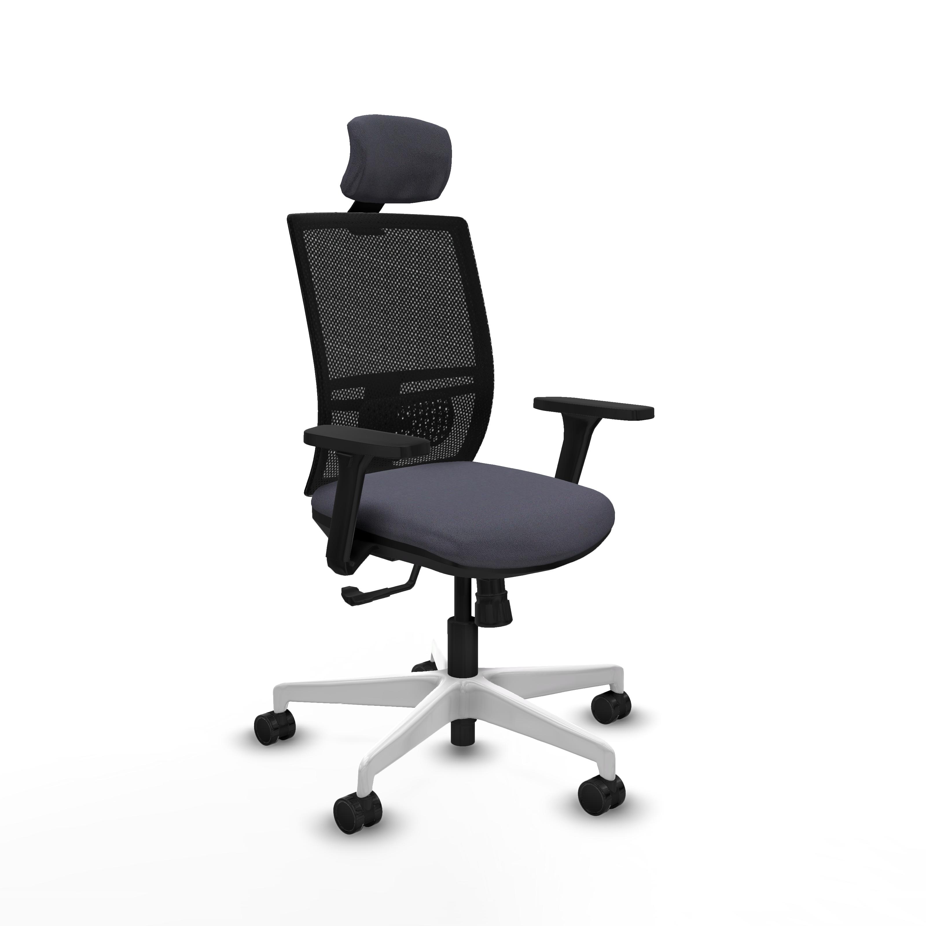 piqueras y crespo office chair yunquera ergonomic black