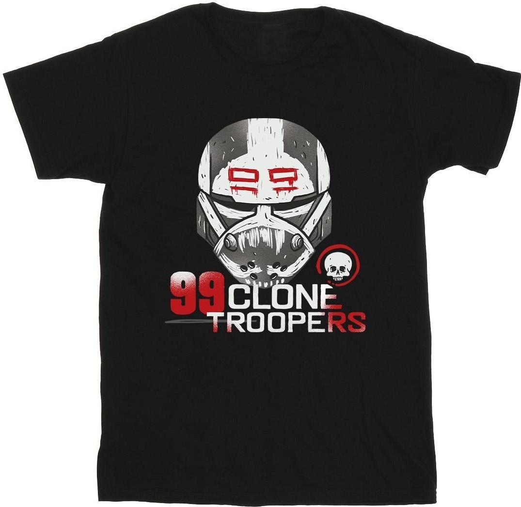 star wars t-shirt the bad batch 99 clone troopers black l