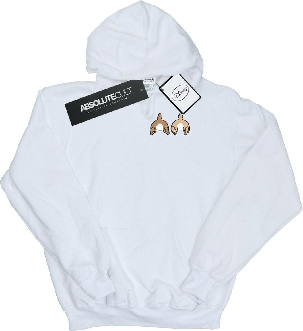 disney hoodie chip n dale printed white