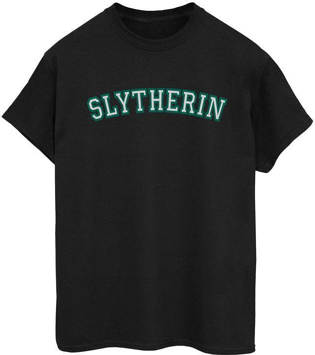 harry potter t-shirt collegial slytherin cotton boyfriend