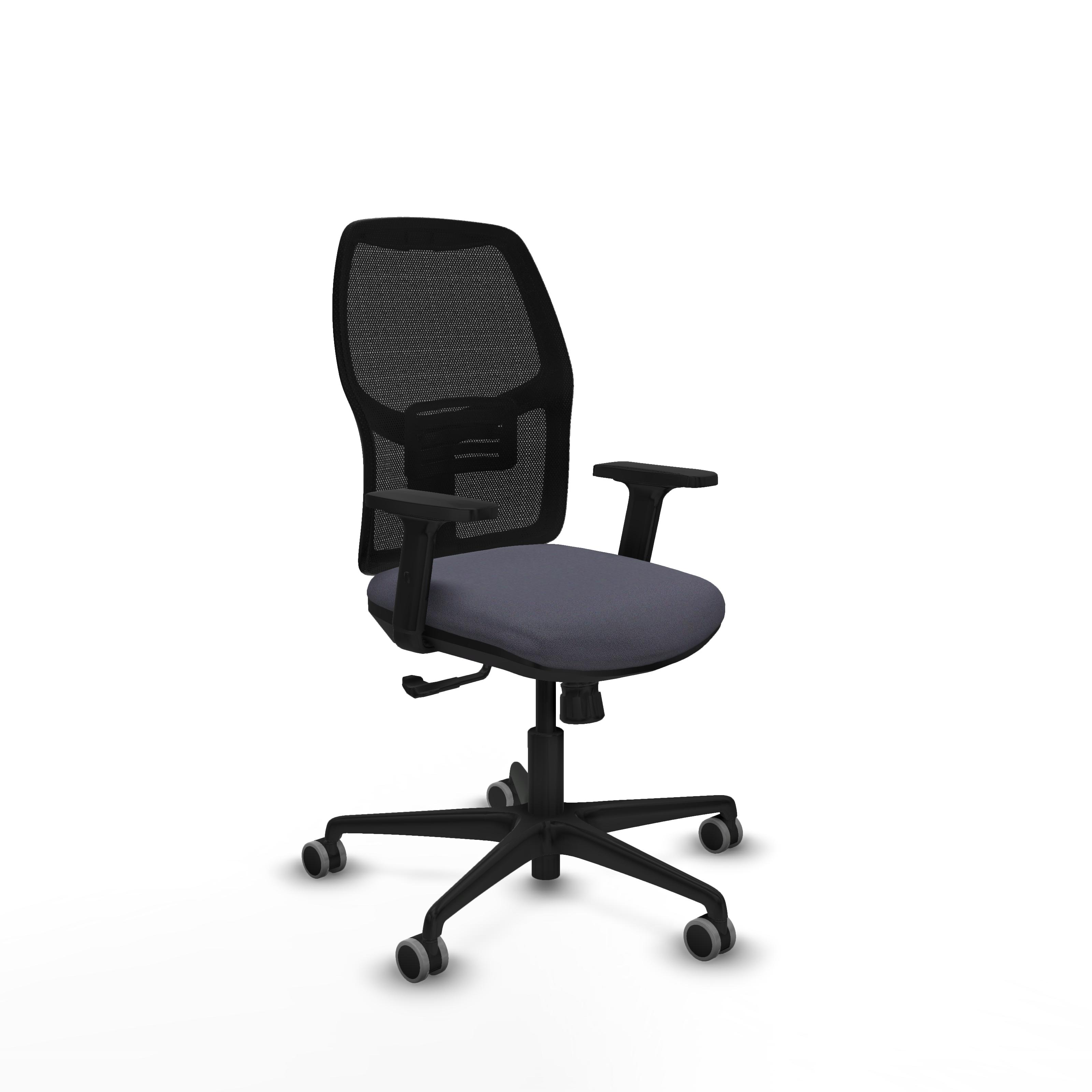 piqueras y crespo office chair alfera black high density foam