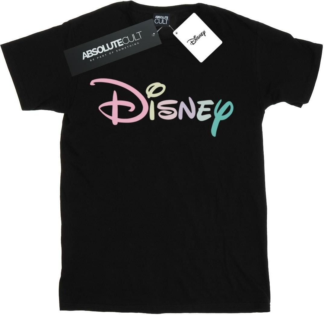 disney t-shirt boyfriend pastel logo cotton