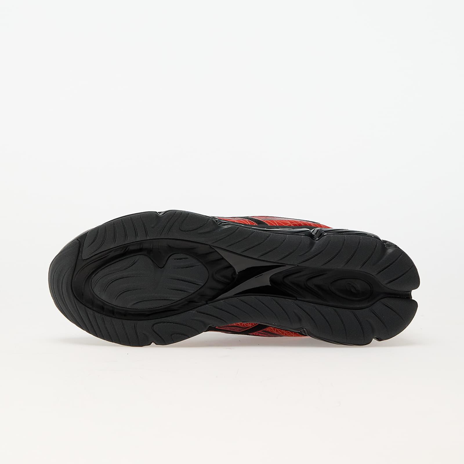 asics sneakers gel quantum 360 viii black/fiery red 45 eu
