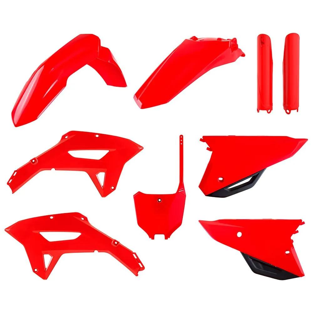 polisport plastic kit honda crf450rx red