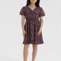 minoti dress wrap frill hem girls 134/140