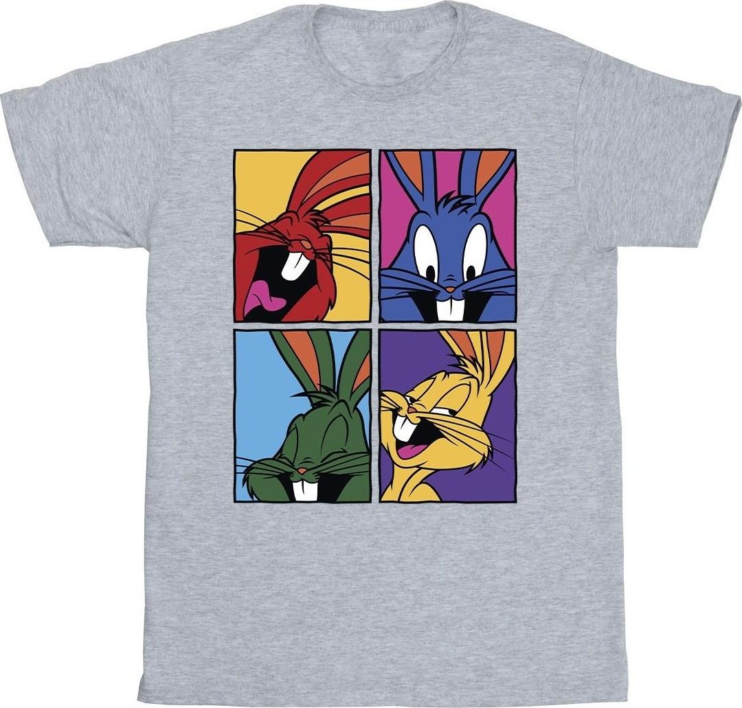 looney tunes t-shirt bugs pop art xl