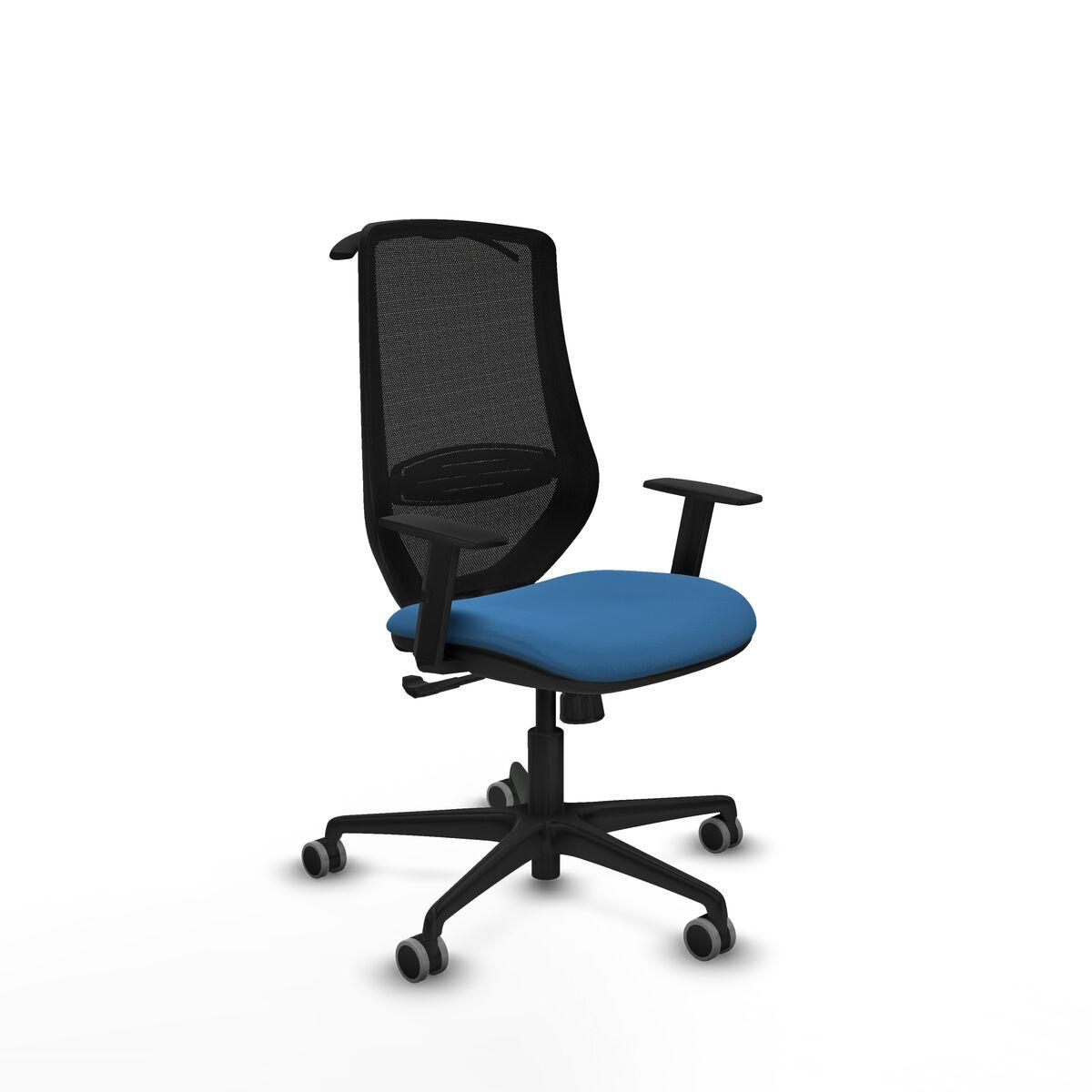 piqueras y crespo office chair mardos adjustable arms blue