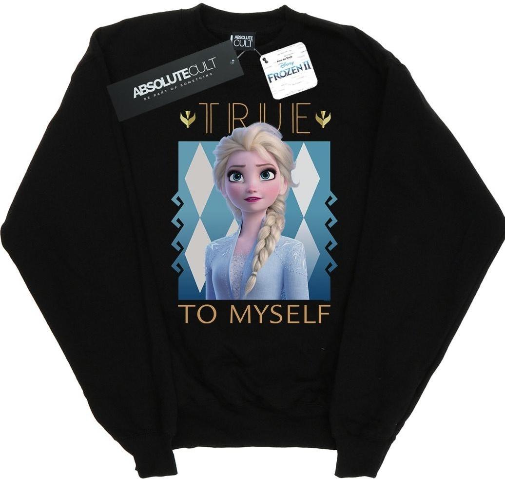 disney sweatshirt frozen 2 true to myself black l
