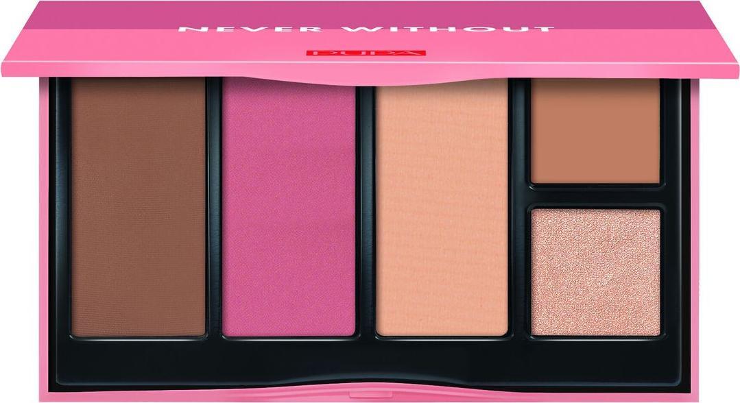 pupa face palette never without all in one dark skin 15.2g