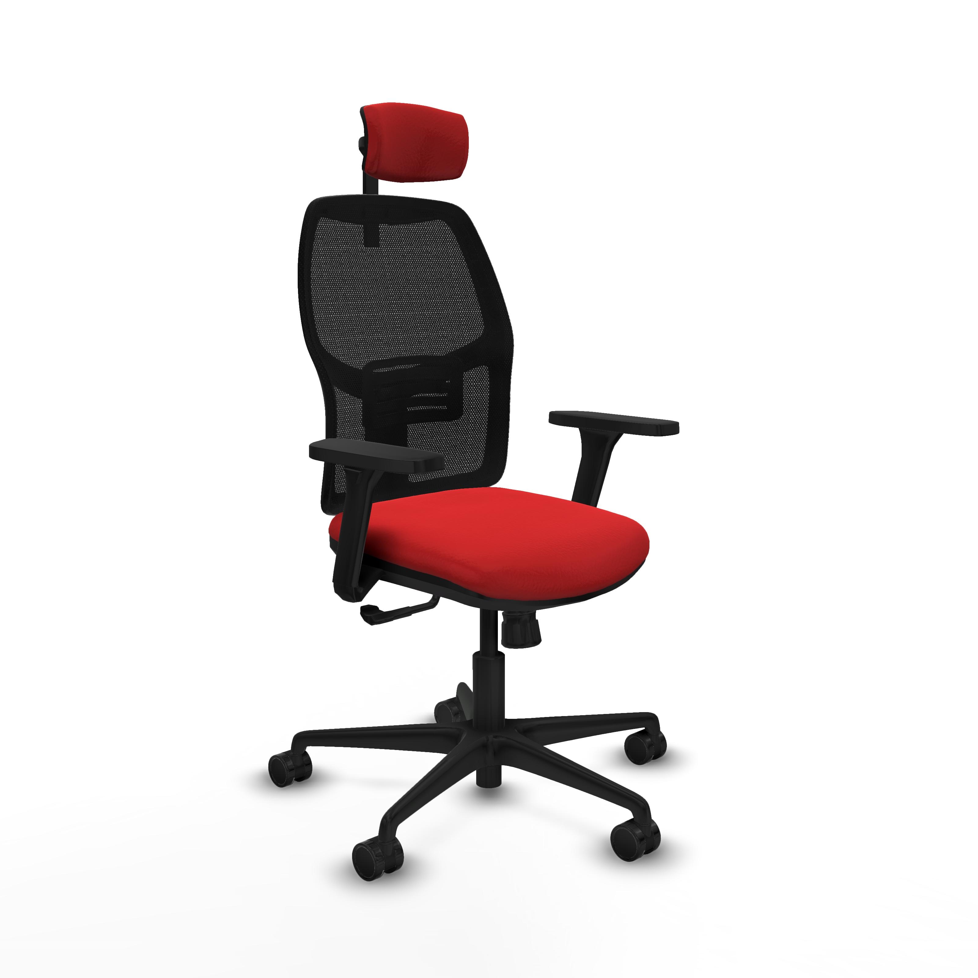 piqueras y crespo office chair alfera black adjustable armrests