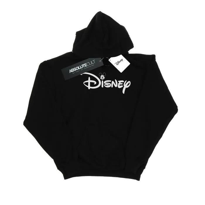 disney hoodie mickey mouse logo black 4xl